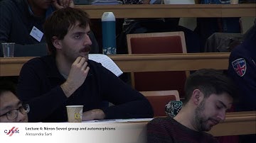 Alessandra Sarti: Topics on K3 surfaces - Lecture 4: Nèron-Severi group and automorphisms