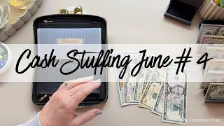Cash Stuffing $1,102 June Week 4 | Wallet + Sinking Funds + Games Binder | Father's Day Weekend