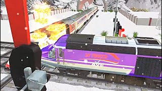 Euro Train Sim 2021 – High Speed Bullet Train Game - Paris to Berlin Use New Train Fail Got Accident screenshot 4