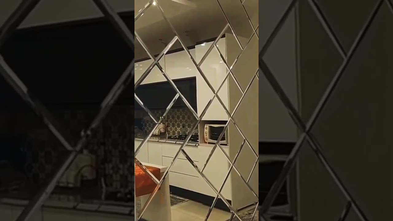 fancy mirror glass design