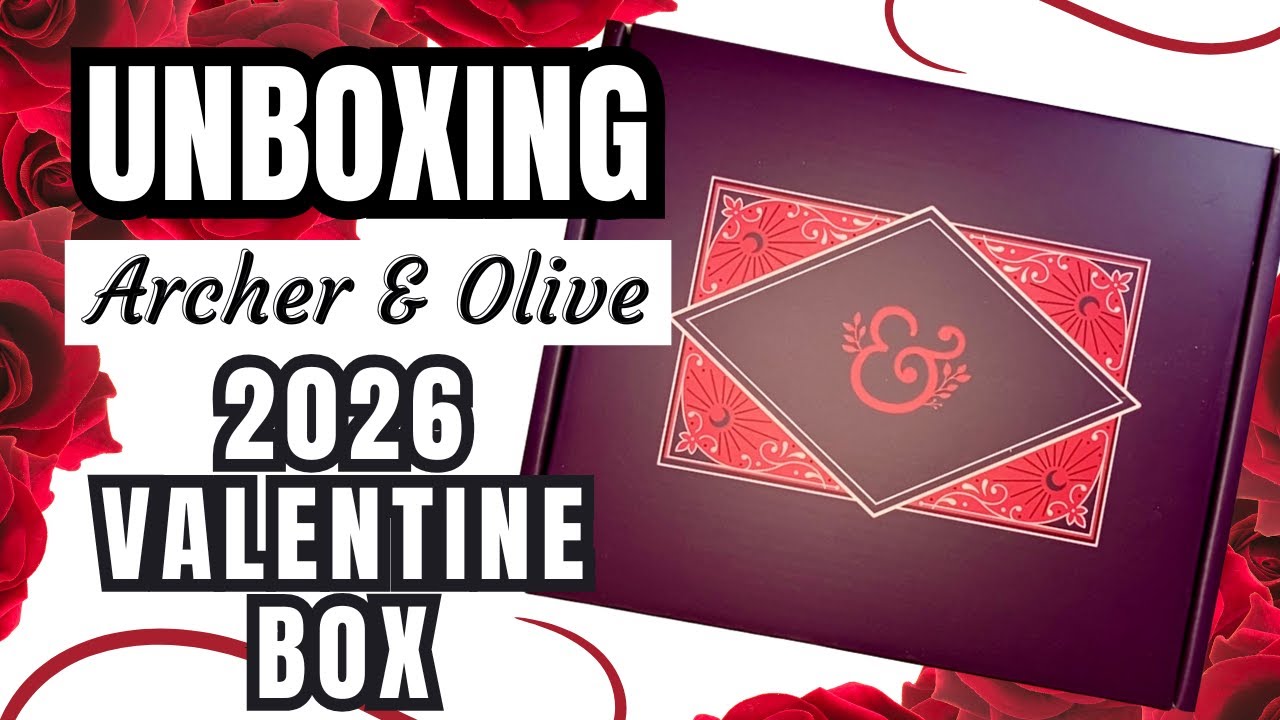Распаковка подарочной коробки «Роза и шипы: Лучник и Олива, День святого Валентина 2026»