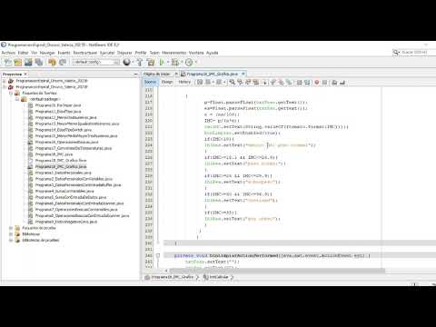 Programa que calcula tu IMC en JAVA