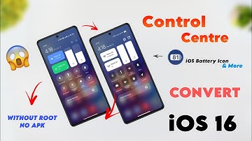 Install iOS 16 Control Centre In Miui 14/13 🔥 Without Root & No APK 🔥 Install Ios 16 In Miui    ✅