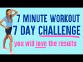 Do this Everyday to Feel Amazing - just 7 minutes | Total Body Workout  7 Day Challenge with Lucy