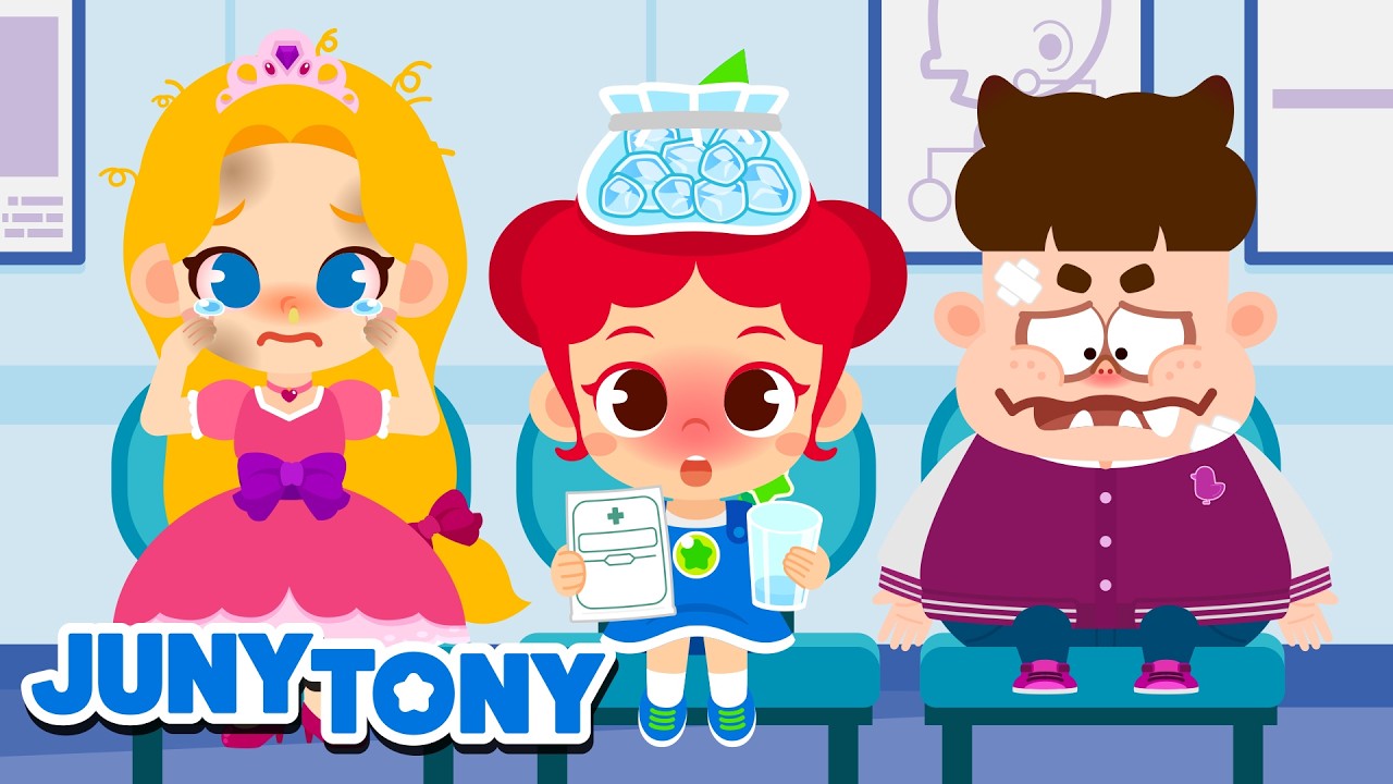 🩹 ¡Doctor, Me Lastimé! Canciones de Herida y Más Canciones Infantiles | JunyTony en español