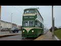 A ride on blackpool heritage tram balloon 700 part 2 cleveleys  fishermans walk