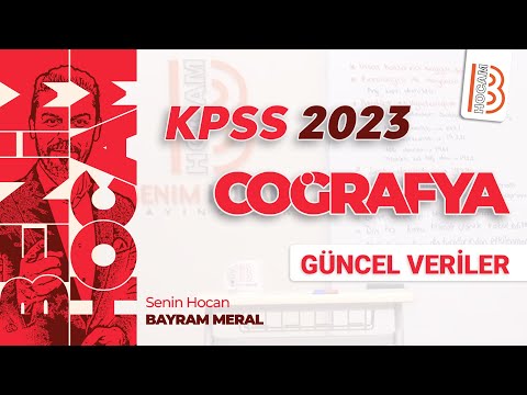 Bayram Meral - 2023 Coğrafya Güncel Veriler