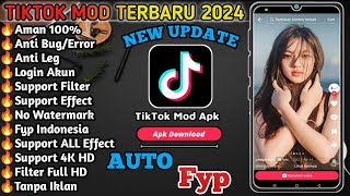 TikTok Mod Terbaru 2024 || Tiktok Mod Apk Download 2024 || Fyp Indonesia