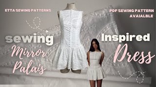 How to Sew a Mirror Palais Dress | Eyelet Embroidery + PDF Pattern Tutorial Information