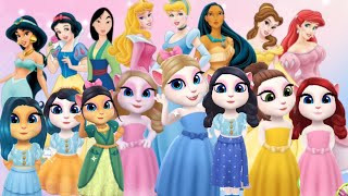 Top 8 Disney Princessdisney Princess Vs My Talking Angela 2New Gameplaycosplay