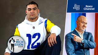 Player Profile Wait…Puka Nacua Gave His #17 to New Rams WR Davante Adams…for Free??? | The Rich Eisen Show