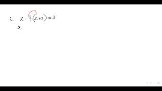 Simple Algebra Part 3
