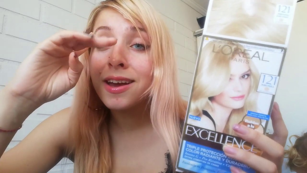 MI  experiencia con el tinte 121 de LOREAL  ( resultado y proceso