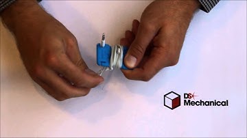 3D printed headphone winder designed in DesignSpark Mechanical