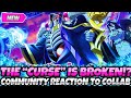 *THE CURSE IS FINALLY BROKEN!?* + THE COMMUNITY&#39;S REACTION TO THE OVERLORD COLLAB! (7DS Grand Cross)