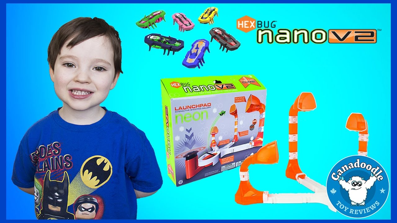 HEXBUG Nano V2 Launchpad Nano Bugs Fly Climb Tsum Tsum Blind Bag