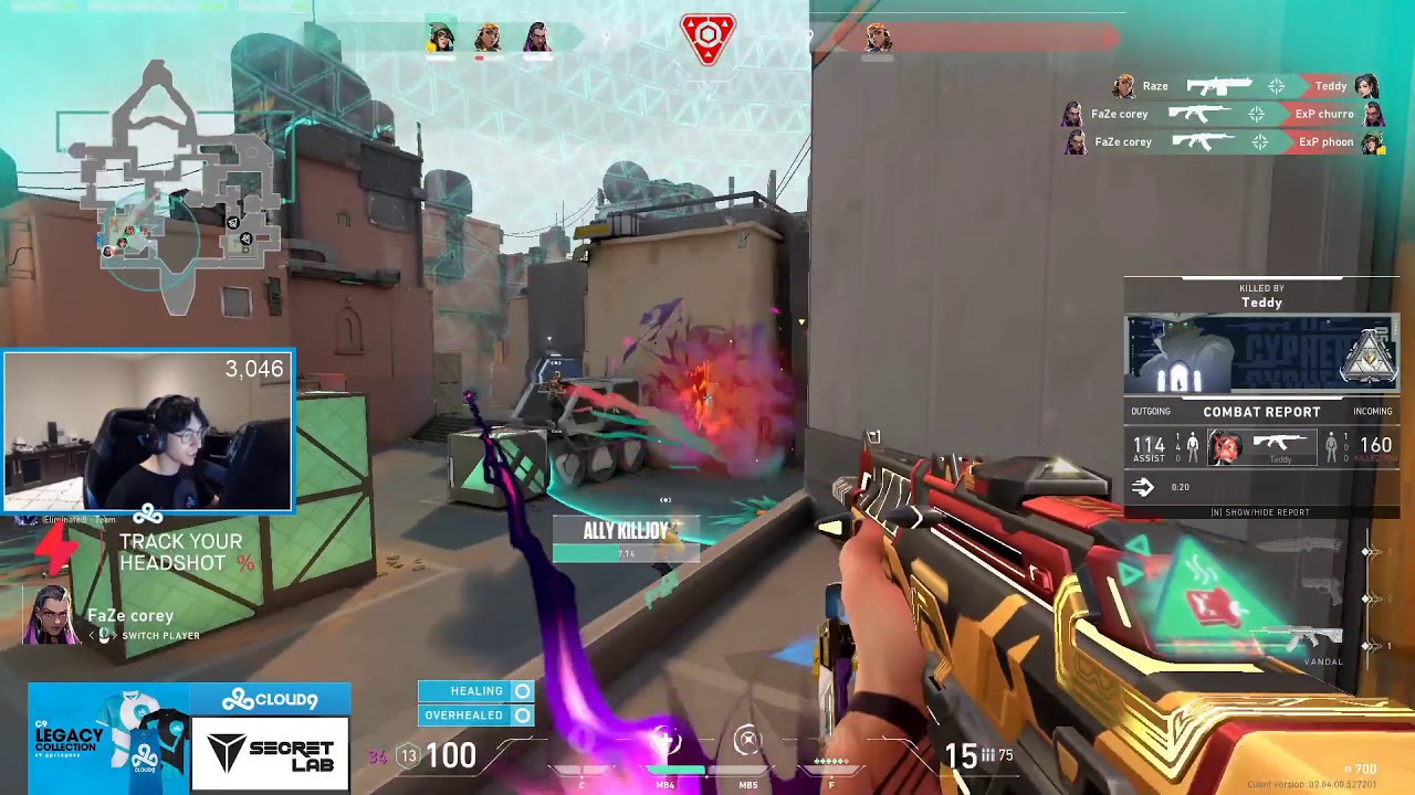 FaZe corey aimbot valorant