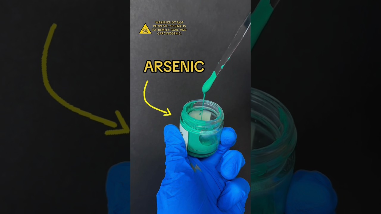 Making DEADLY Victorian paint ☠️💚⚠️ 