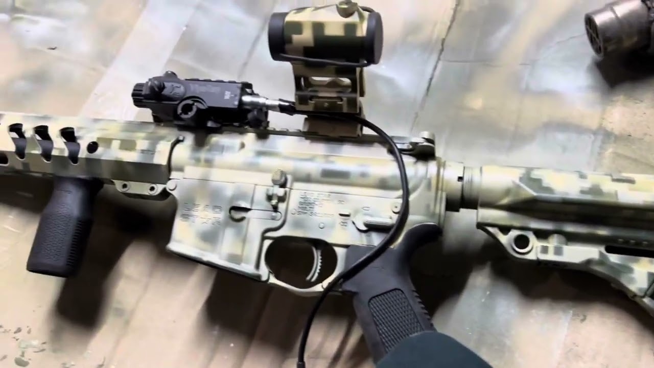 Фарбування Карабіну LSA Grunt-15.