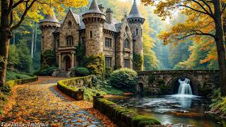 Celtic Music in the Mystical Castle | Soft Irish Tunes and the Sound of Waterfalls in Nature screenshot 5