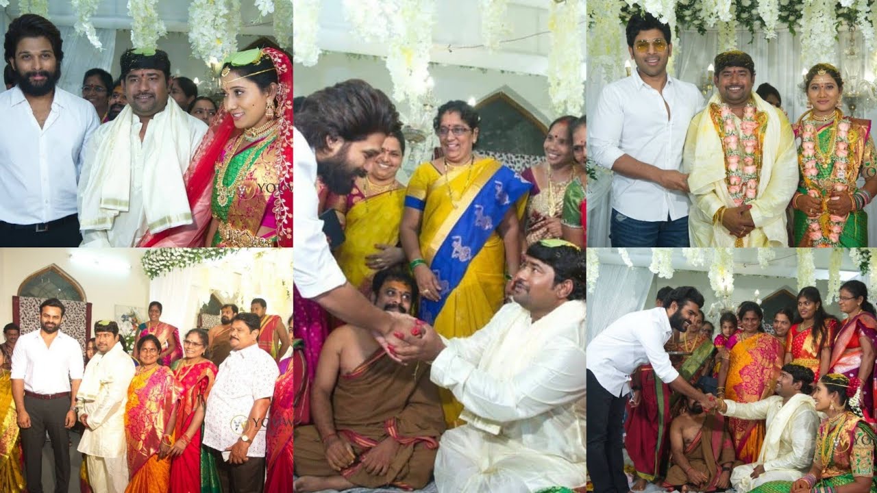 Tollywood Celebrities at PRO Eluru Sreenu Wedding 