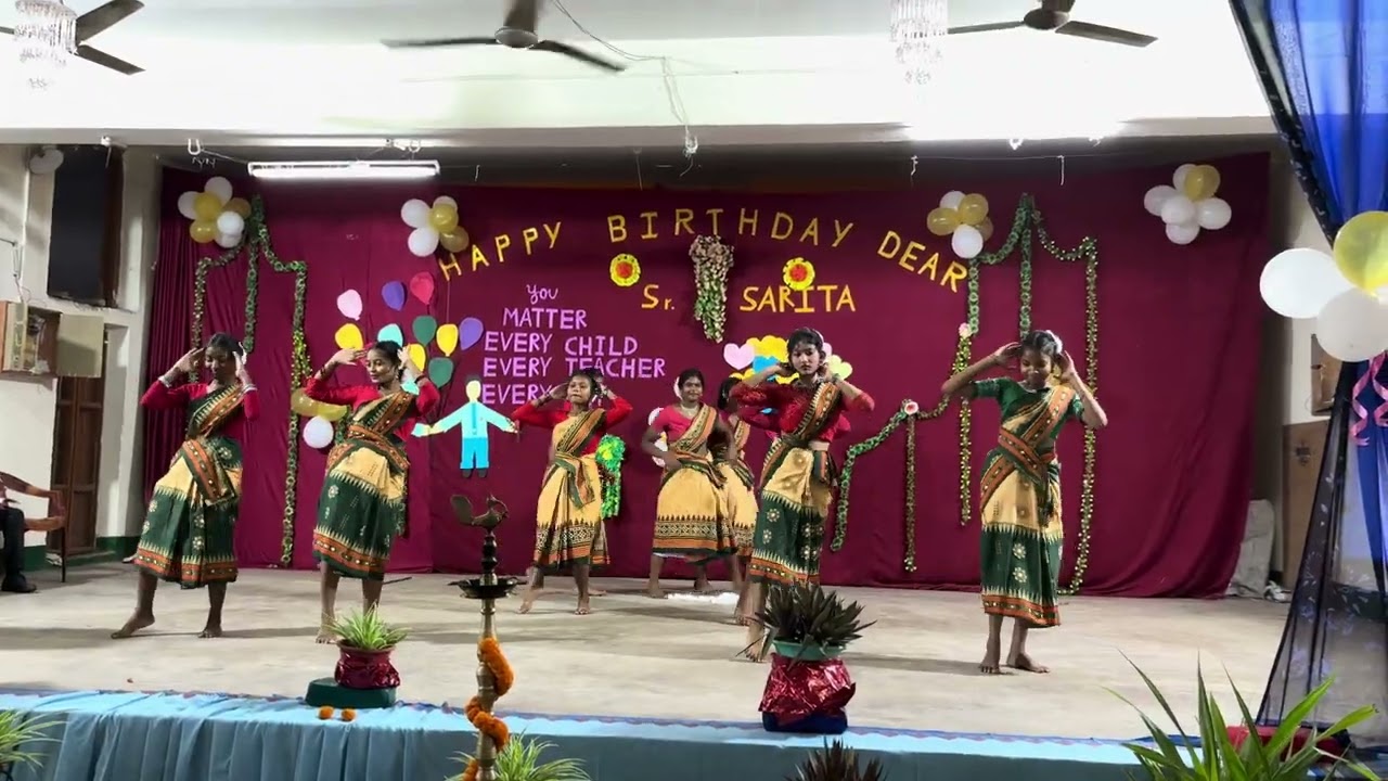 Sambalpuri Dance | Class 9 | Principal’s Birthday | Carmel High School | Chakradharpur | Jharkhand