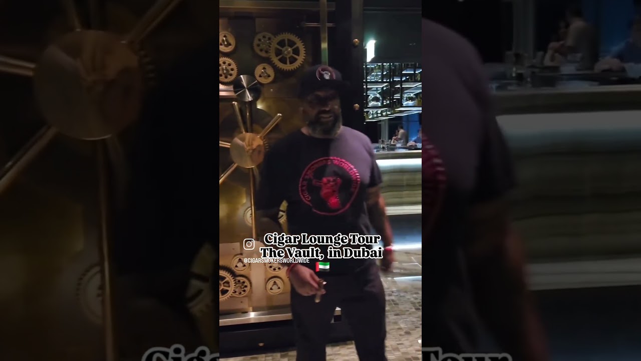 Cigar Lounge in Dubai ~ The Walk-through 