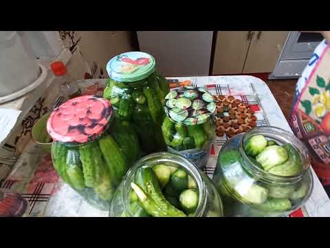 СЛАДКО-ОСТРЫЕ ОГУРЦЫ на зиму. РЕЦЕПТ ПРОСТ, СОХРАНЯЙТЕ И ГОТОВЬТЕ!! ВАРИАНТ I.