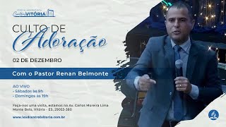 🔴 CULTO AO VIVO ADVENTISTA - Pr. Renan Belmonte