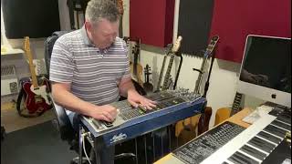 Video thumbnail of ""Don't You Ever Get Tired of Hurtin Me" Pedal Steel  instrumental by Stephen Smyth"