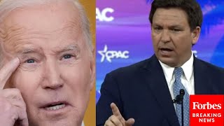Ron DeSantis Unleashes On Biden, Blasts CRT And COVID-19 Mandates At CPAC 2022 | FULL SPEECH