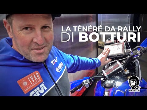 Alessandro Botturi ci mostra la sua Yamaha Ténéré da rally