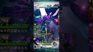 Mobius Final Fantasy Extreme Bahamut MP Run 3 Turns No Death 2 Healer Setup