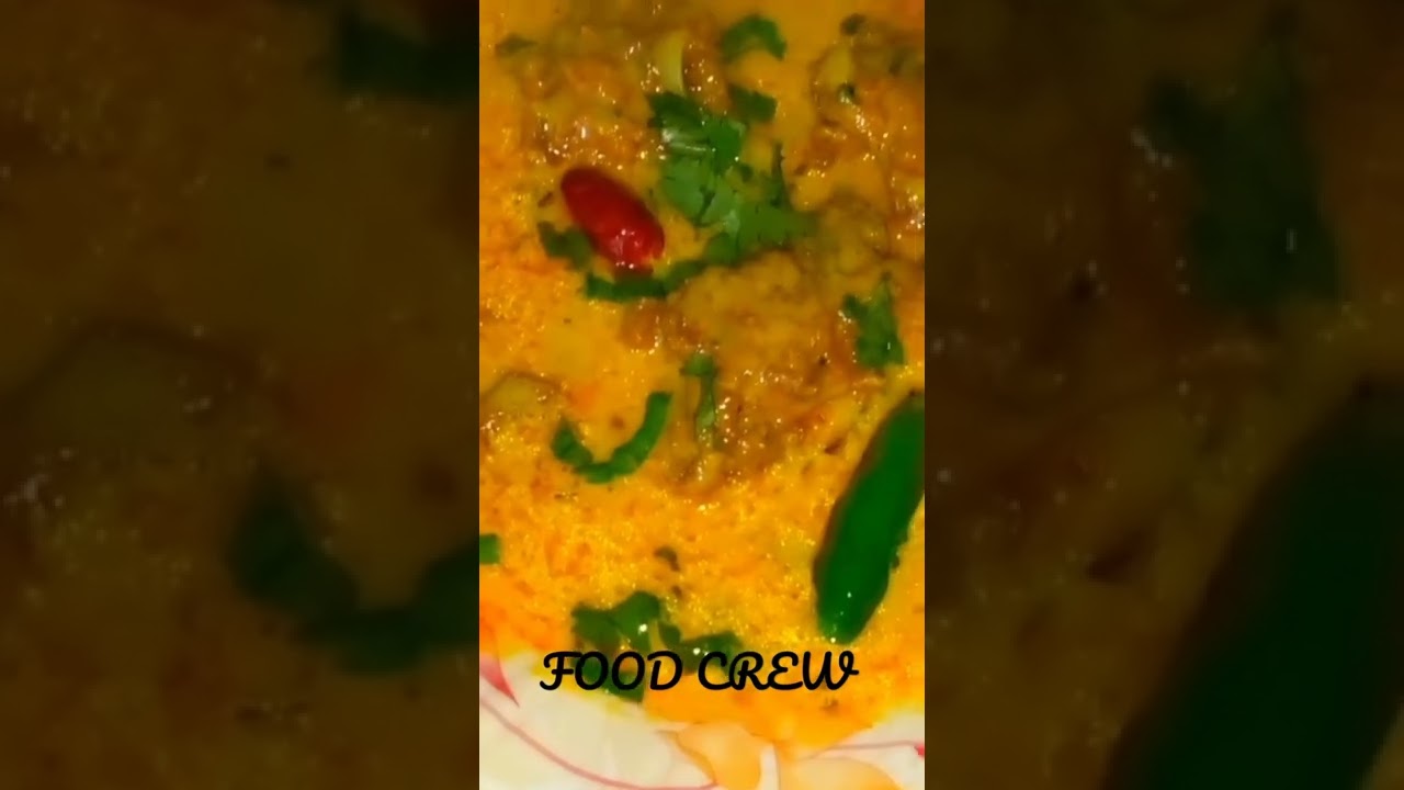 KARHI PAKORA  PUNJABI STYLE  RECIPE BY RANA SAEED |FOOD CREW