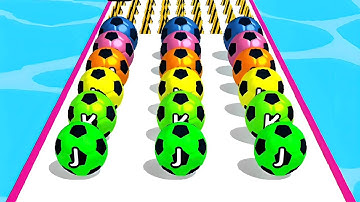 AZ Run : ABC Ball Runner All Levels Gameplay Walkthrough (Android Ios) Level 58