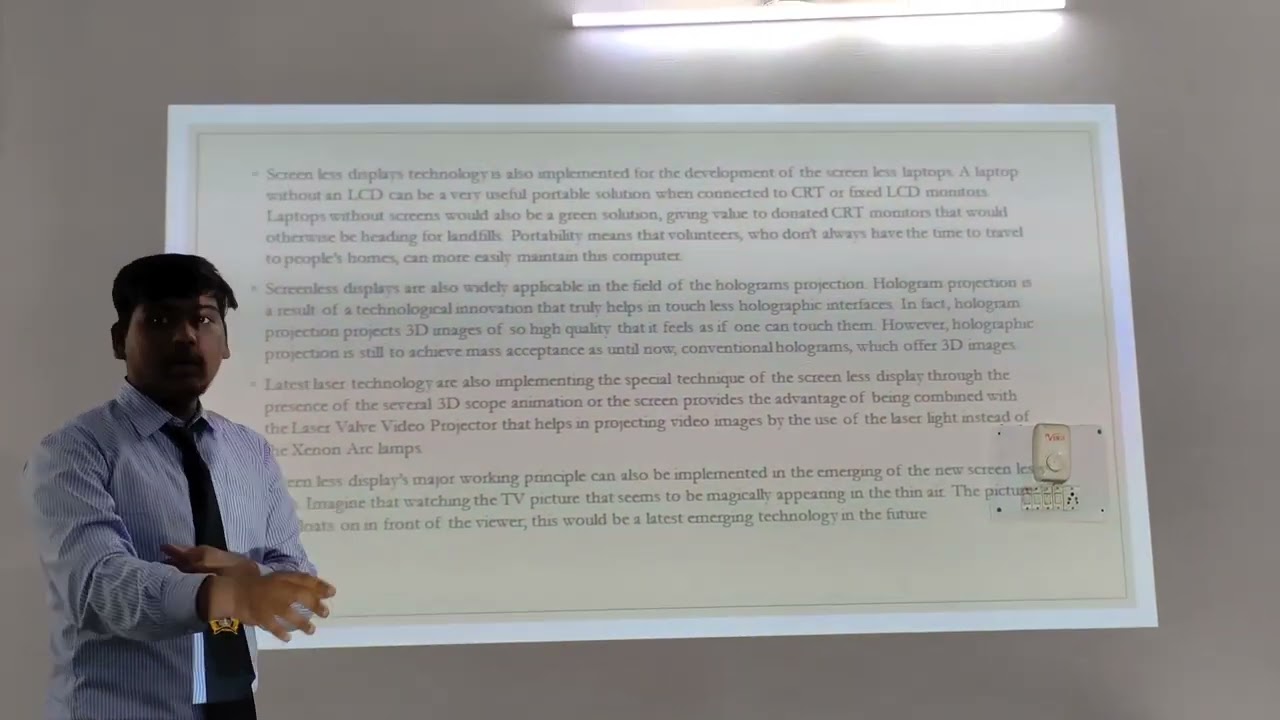 B.Sc(CS)- Screenless Display