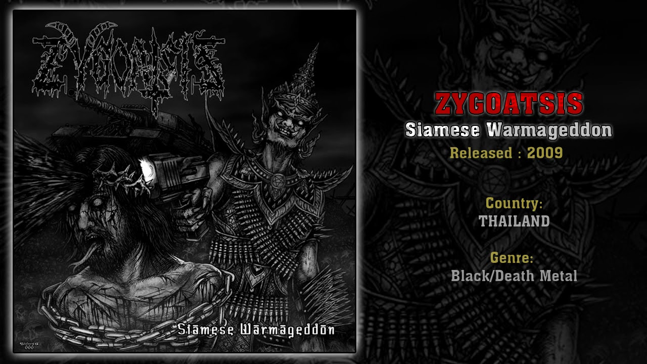 Zygoatsis (THA) - Siamese Warmageddon (Full EP) 2009 | War Black Metal from Thailand