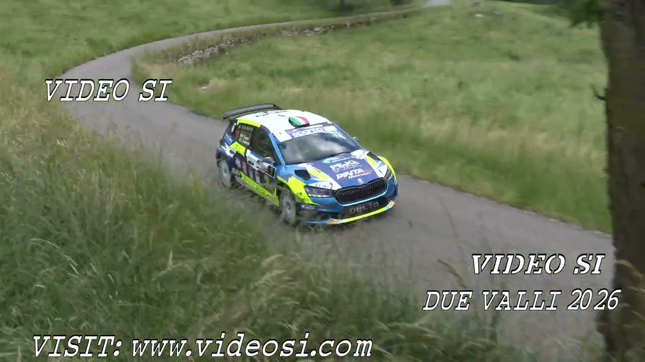 Rally Due Valli 2026 video completo