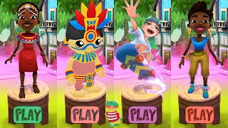 Tag with Mexico Ryan vs Subway Surfers Zuri vs Street Rush Running GamePlay screenshot 4