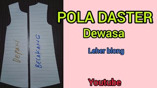 Cara Mudah Pola Daster