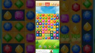 Jewel Hunter 💎 🏰 Level 19 ⭐⭐⭐ 2021 - Match 3 Puzzle no Booster 👑 Android Gameplay ✅ screenshot 4