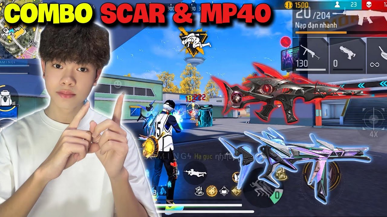Tôi Đã Sử Dụng Combo Quốc Dân Scar Và Mp40 Để Lấy Top 1 !??