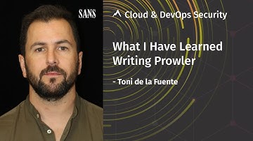 What I have learned writing Prowler