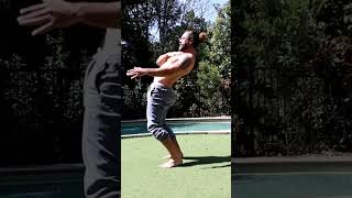 Standing Belly Roll.