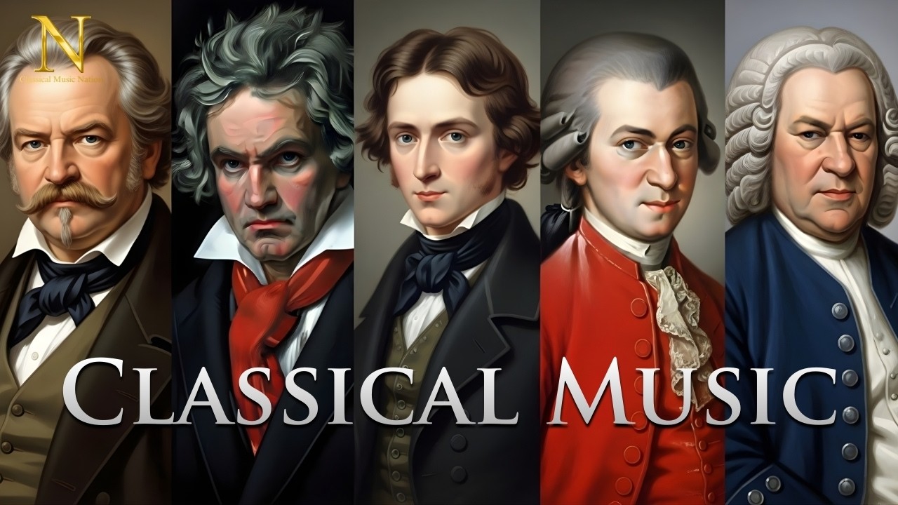 Chopin | Beethoven | Schubert | Mozart | Vivaldi ...: Classical music, relaxing music 🎶🎶 - Russel