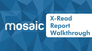 X Read Report Walkthrough