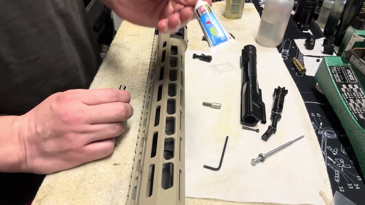 AR-15 16" SPR Upper Build 6 ARC (4/5): Installing Gas Block and Handguard