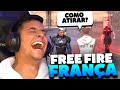 LOUD CORINGA JOGANDO FREE FIRE COM A TROPA DA FRANÇA - TENTE NÃO RIR 🤣🤣