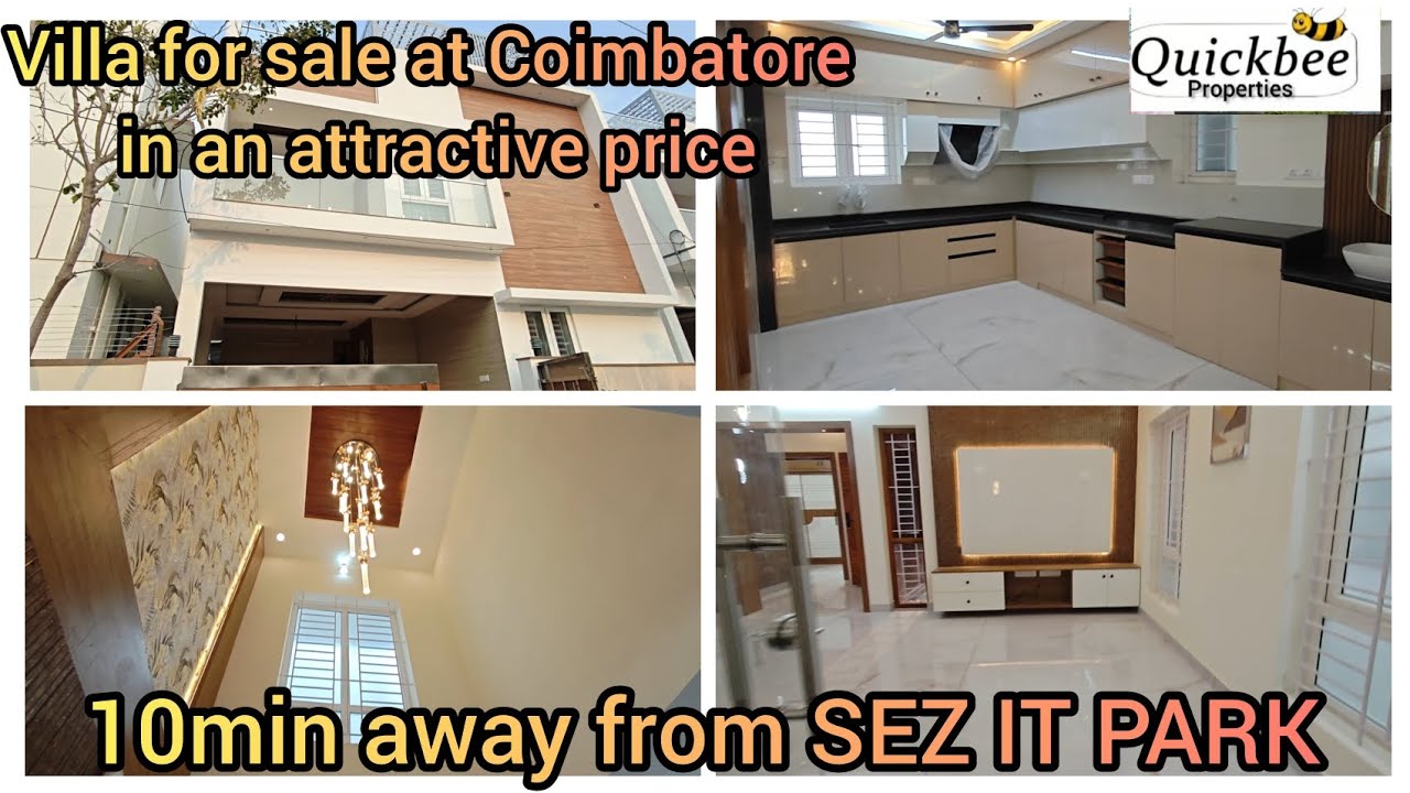 Villa for sale at Coimbatore/Your dream home near sez it park/property #67/attractive price/