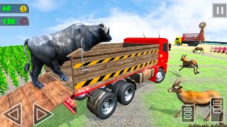 Animal Transport Truck Simulator - Real Cargo Truck Zoo Transporter Driving - Android Gameplay screenshot 3
